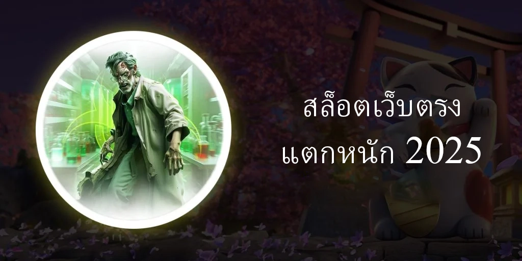 สล็อตเว็บตรง แตกหนัก 2025